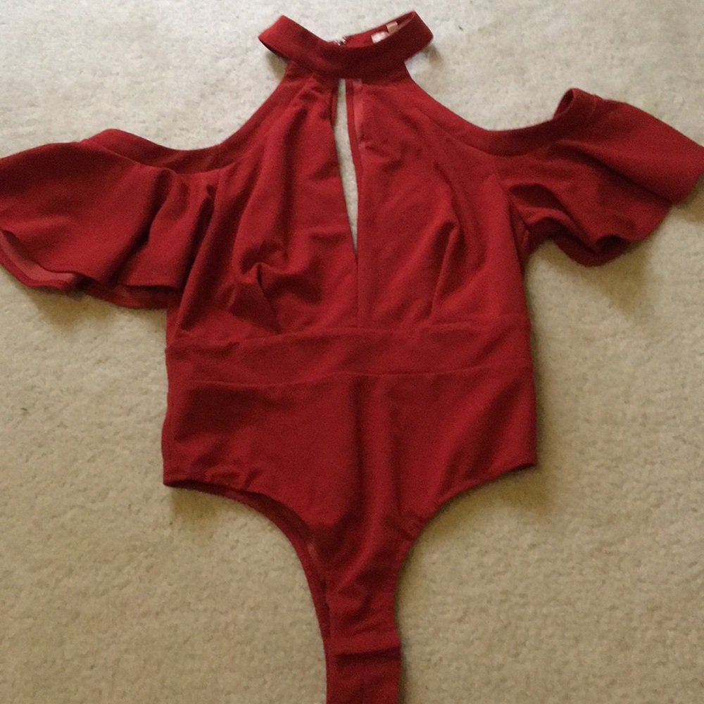 Figleaf red bodysuit